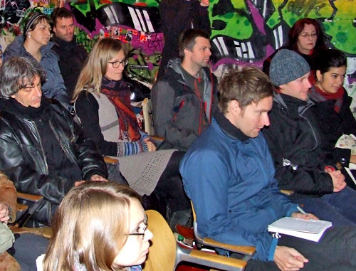 Участники встречи с Зарой Муртазалиевой. Гамбург, 9 ноября 2013 г. Фото Эдиты Бадасян для "Кавказского узла"