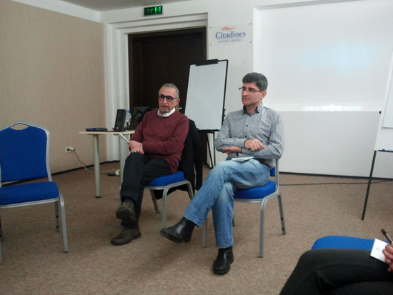 Медиа-эксперты Тогрул Джуварлы и Арут Мансурян 