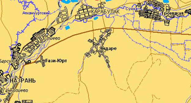 Карта с сайта www.ingushetia.org