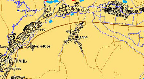 Карта с сайта www.ingushetia.org