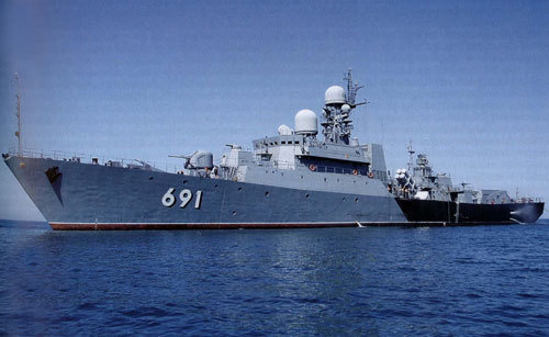 Ракетный корабль "Татарстан". Фото с сайта www.warships.ru