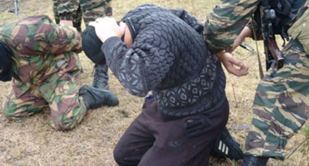Задержание боевиков причастных к нападению на Нальчик в 2005 году. Фото с сайта http://news.1777.ru