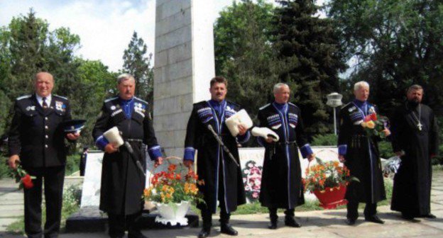 Терское казачье войско. Фото с сайта www.rusfolk.ru