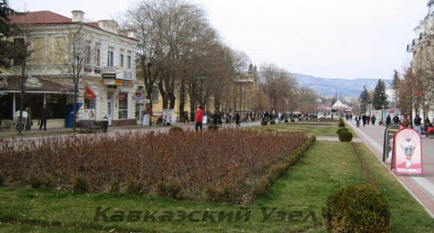Кисловодск, одна из центральных улиц. Фото "Кавказского Узла"