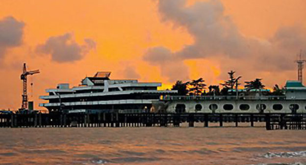 Морской порт Сухуми. Фото с сайта www.apsny.ru