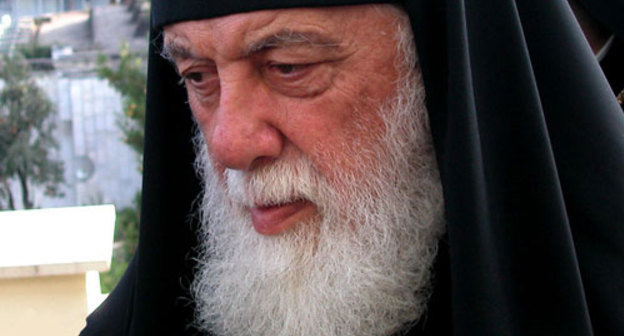 Патриарх Грузинской православной церкви Илиа II. Фото с сайта http://giz.ge 