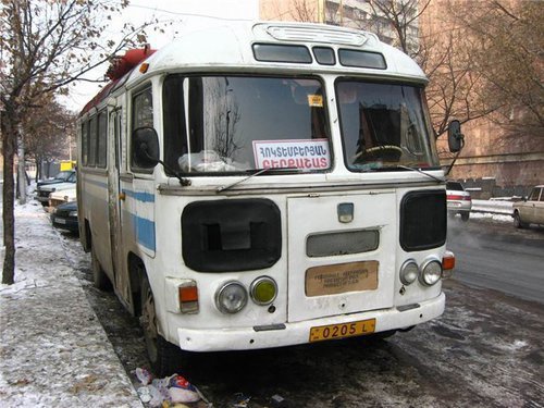 Ереванский автобус. Фото с сайта avto-nomer.ru