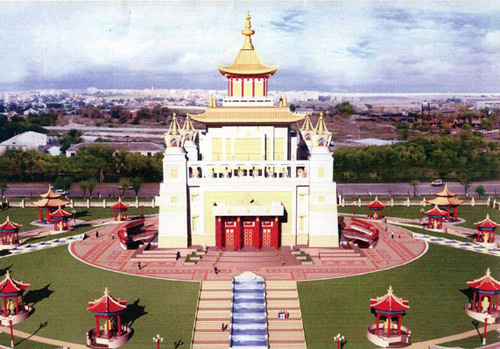 Калмыкия, г. Элиста, Буддийский храм. Фото с сайта http://prof.stcompany.ru