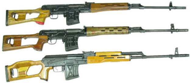 Снайперская винтовка СВД. Фото  с сайта http://world.guns.ru