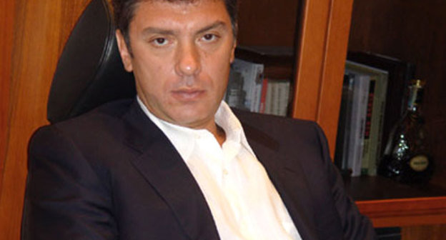 Борис Немцов. Фото с сайта http://nemtsov.ru