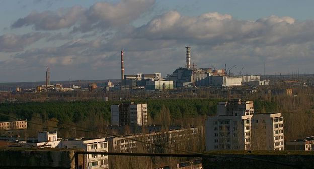 Вид на Чернобыльскую АЭС. Источник: www.postapocalyptic.ru