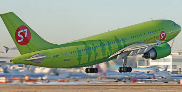 Самолёт авиакомпании «Сибирь S7 Airlines». Фото с сайта www.transmap.ru