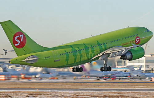 Самолёт авиакомпании «Сибирь S7 Airlines». Фото с сайта www.transmap.ru