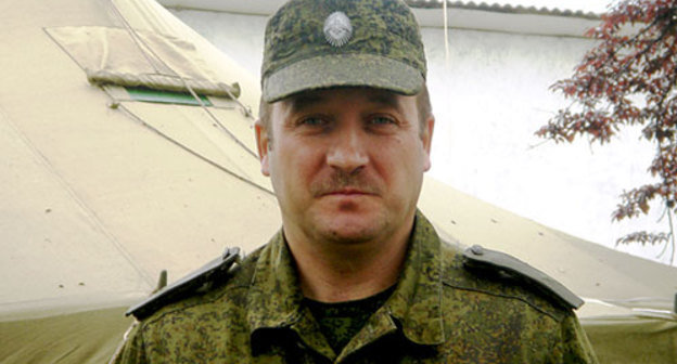 Начальник Пограничного управления Российской Федерации в Республике Абхазия – Юрий Звирик. Фото "Кавказского Узла"