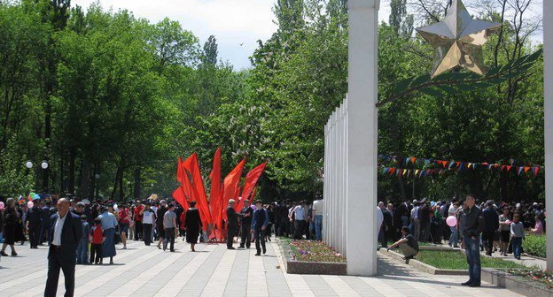 Празднование 9 Мая в Махачкале. Фото корреспондента "Кавказского узла".