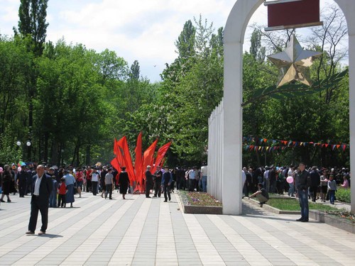 Празднование 9 Мая в Махачкале. Фото корреспондента "Кавказского узла".