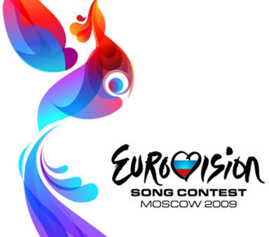 Логотип конкурса песни Евровидение 2009. Лого с сайта http://ru.wikipedia.org