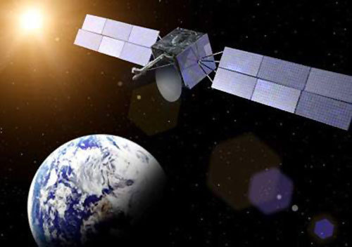 Искусственный телекоммуникационный спутник. Фото с сайта http://kuasar.narod.ru
