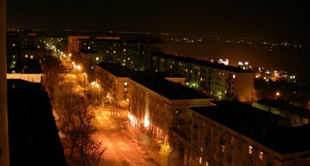 Ночной Волгоград. Фото с сайта http://club.itdrom.com