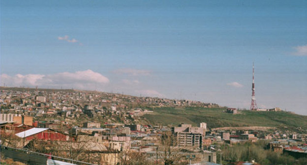 Армения, Ереван, вид с Каскада. Фото "Кавказского Узла"
