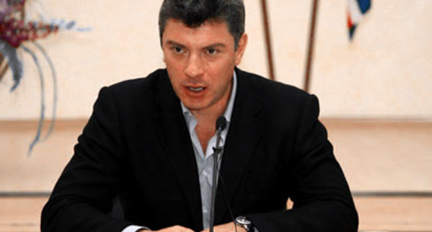 Борис Немцов. Фото с сайта www.nemtsov.ru