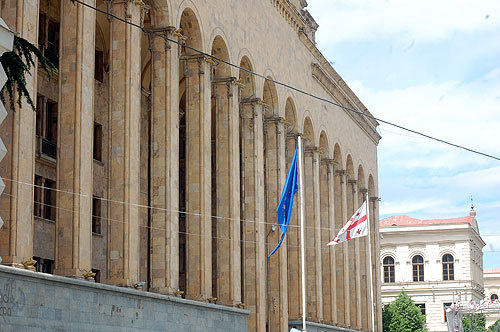 Тбилиси, парламент Грузии. Фото "Кавказского Узла"