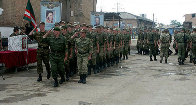 Чечня, военная комендатура Ленинского района г.Грозный. Фото с сайта www.chechnyafree.ru