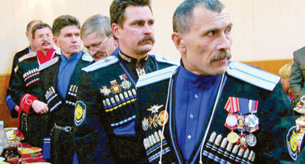 Представители Терского казачьего войска. Фото с сайта www.dagpravda.ru