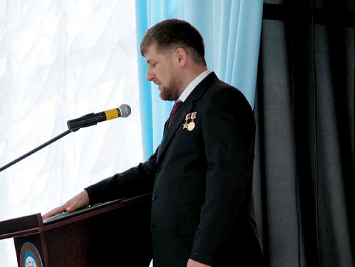Рамзан Кадыров. Фото с сайта www.chechnyafree.ru