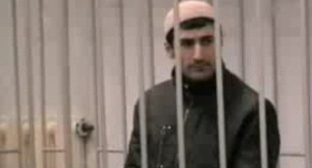 Обвиняемый Расил Мамедризаев. Оглашение приговора в Верховном суде Дагестана. 22.01.2009. Фото "Кавказского узла".