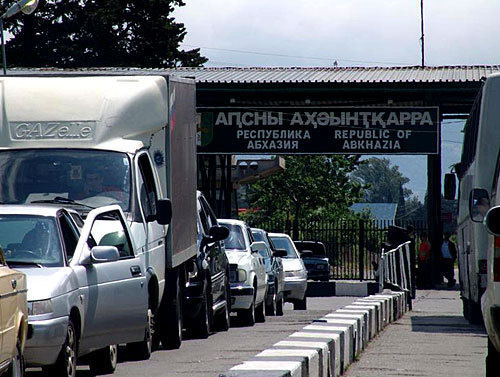 Абхазия, граница с Россией. Фото с сайта www.turizm.ru