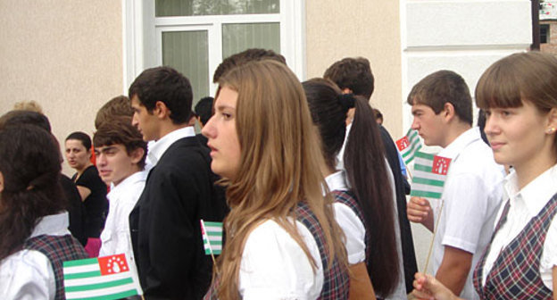 Абхазия, Сухум, 1 сентября 2009 года. Фото "Кавказского Узла"