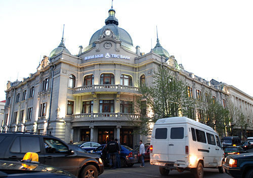 Грузия, Тбилиси, банк TBC. Фото "Кавказского Узла"