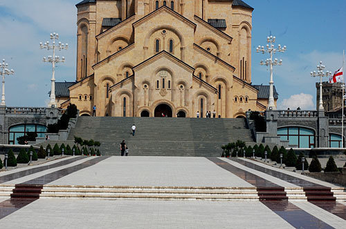Грузия, Тбилиси, церковь "Самеба". Фото "Кавказского Узла"