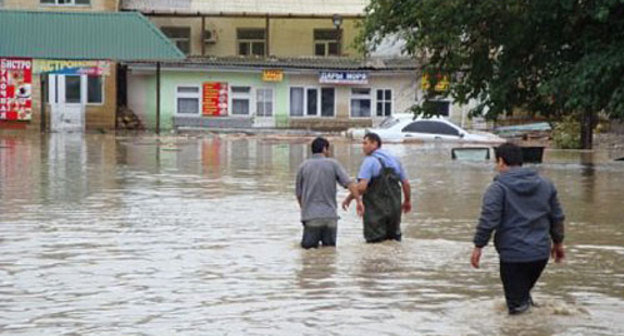 Дагестан, Дербент, 21 сентября 2009 года. Фото с сайта www.derbent.ru
