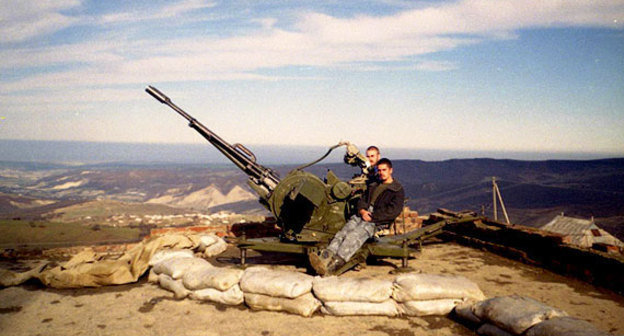 Чечня, осень 2001 года. Фото из архива "Кавказского Узла"