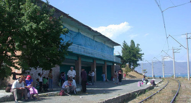 Армения, Севанаванк, железнодорожная станция. Фото с сайта www.flickr.com/photos/54312636@N00