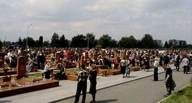 Беслан, сентябрь 2009 года. Фото "Кавказского Узла"
