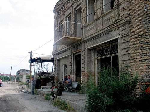 Южная Осетия, Цхинвал, Еврейский квартал. Фото "Кавказского Узла"