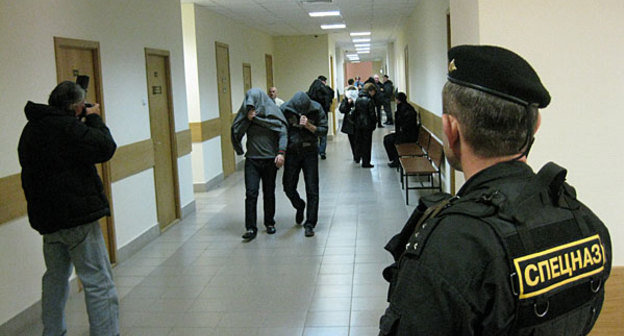 Москва, в здании Дорогомиловского суда, 8 октября 2009 года. Фото "Кавказского Узла"