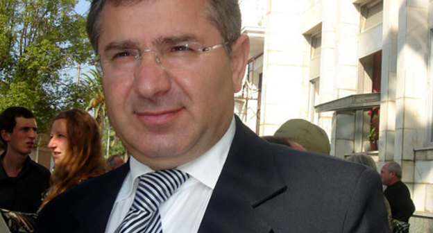 Председатель партии ЭРА Беслан Бутба. Фото "Кавказского Узла"
