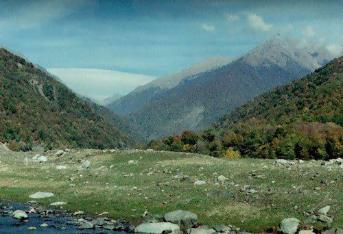 Грузия, Панкисское ущелье. Фото с сайта www.kaukasus-reisen.de