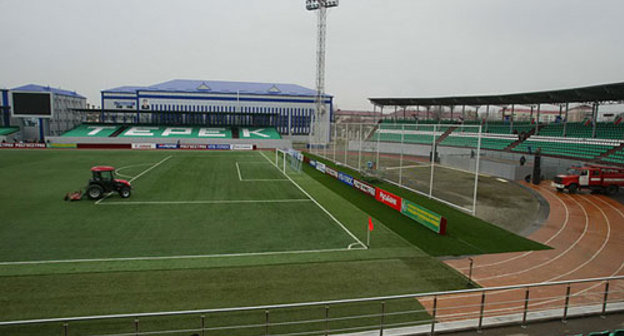 Чечня, Грозный, стадион имени Султана Билимханова. Фото с сайта www.chechnyafree.ru