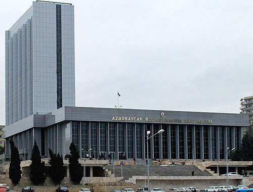Парламент Азербайджана. Фото "Кавказского Узла"