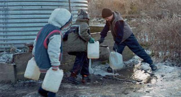 Беженцы в Пригородном районе Северной Осетии. Фото с сайта http://supernew.ej.ru