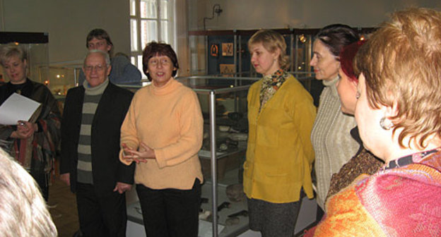 Открытие экспозиции уникальных древних предметов эпохи бронзы и раннего железного века в Волгоградском областном краеведческом музее. Фото "Кавказского Узла"