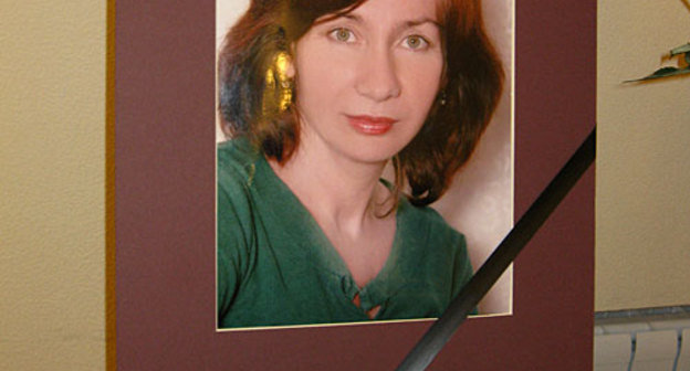 Вечер памяти Натальи Эстемировой. Москва, зал Правозащитного центра "Мемориал", 23 июля 2009 года. Фото "Кавказского Узла"