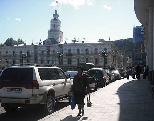 Грузия, Тбилиси, площадь Свободы. Фото "Кавказского Узла"