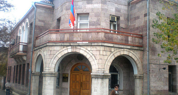 Здание Министерства иностранных дел Нагорного Карабаха. Фото "Кавказского Узла"