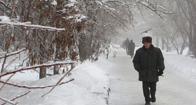 Волгоград, 25 декабря 2009 года. Фото "Кавказского Узла"